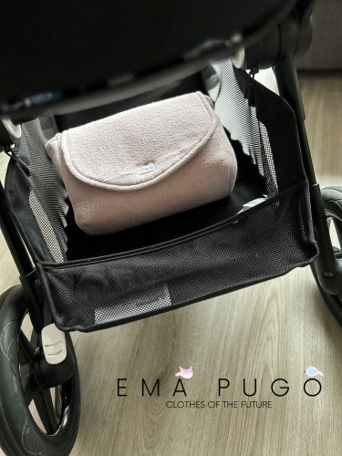 Plenkovník/Organizační taška pro miminko BERÁNEK - Barva: RŮŽOVÁ, Vnější kapsa na mobil: NE